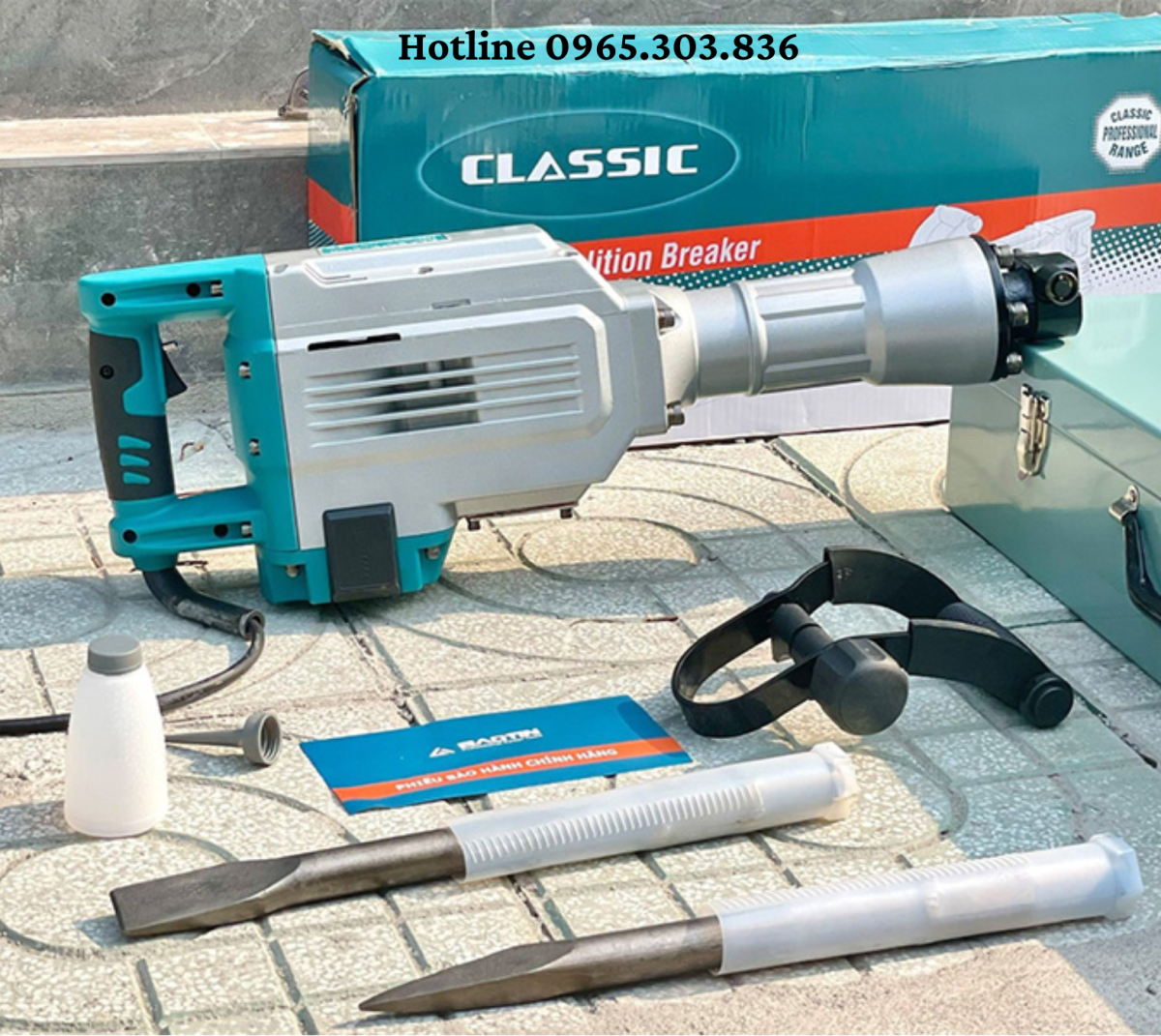 Bảo dưỡng máy đục phá bê tông đúng kỹ thuật