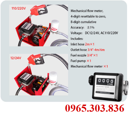 Các loại bộ kit bơm dầu diesel dầu hoả hiện nay.