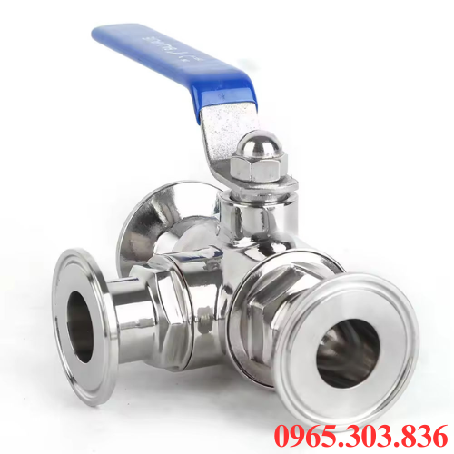 Cách bảo dưỡng, sử dụng van bi 3 ngã inox vi sinh tay gạt