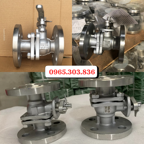 Cách lắp đặt, bảo trì van bi mặt bích JIS 10K tay gạt