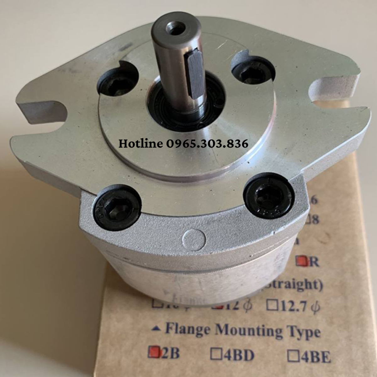 Catalogue và thông số kỹ thuật bơm bánh răng HGP