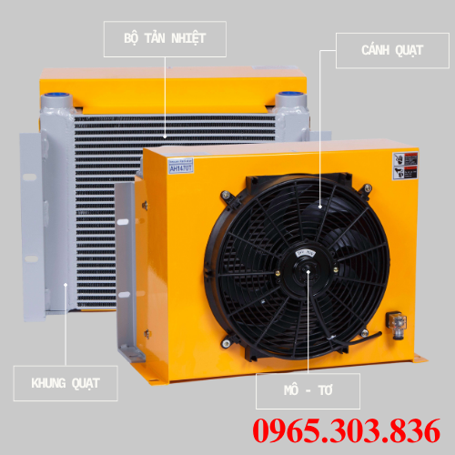 Cấu tạo chi tiết quạt AH1470T – CA