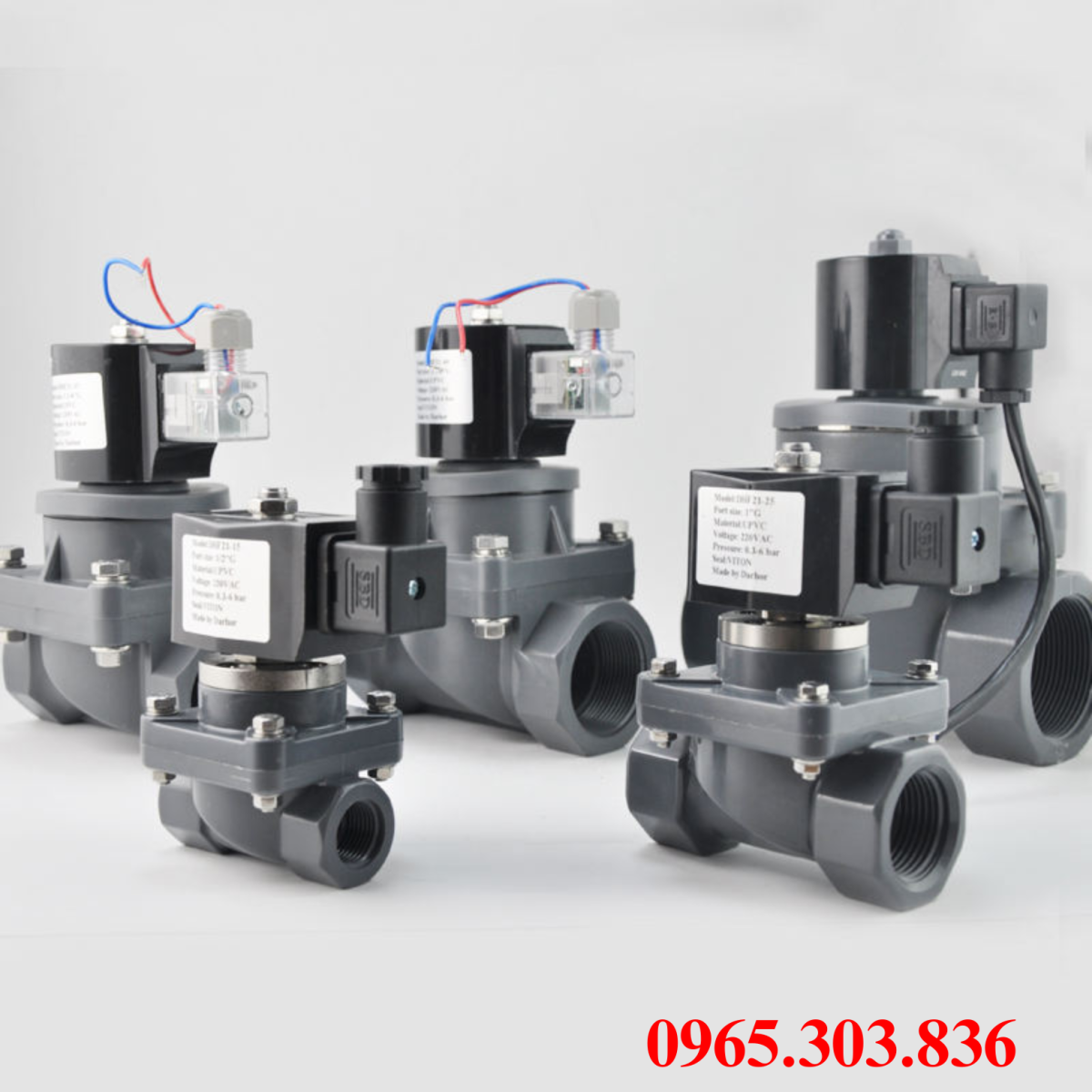 Cấu tạo chính van điện từ hoá chất