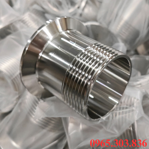 Đặc điểm mặt clamp ren ngoài inox vi sinh