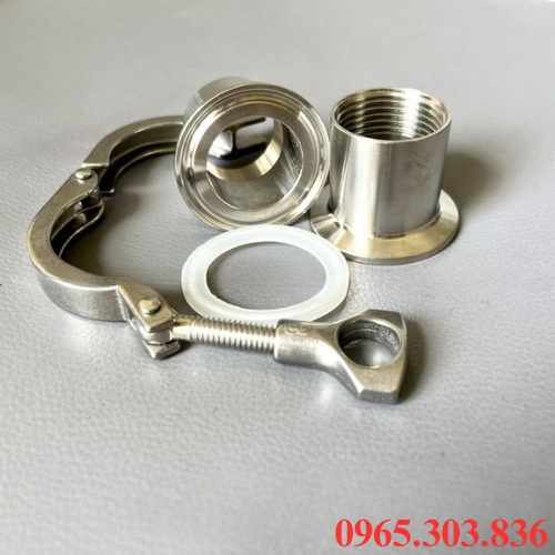 Đặc điểm, ưu điểm bộ clamp ren trong inox vi sinh