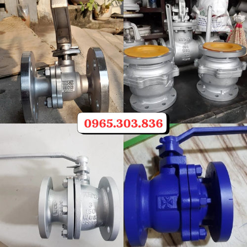 Địa chỉ cung cấp van bi mặt bích ANSI tay gạt uy tín