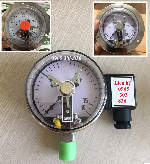 Đồng hồ đo áp suất 3 kim giá rẻ
