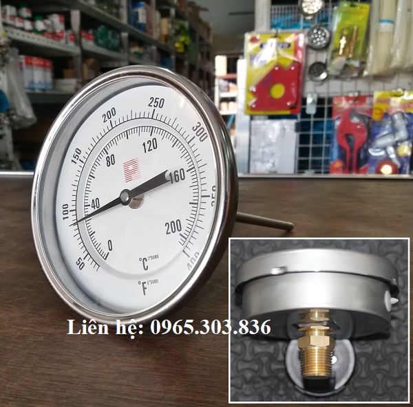 Đồng hồ đo áp suất chân sau giá rẻ