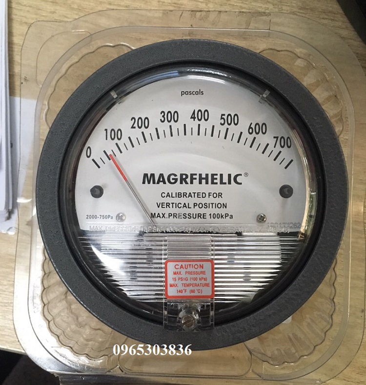 đồng hồ đo áp suất chênh áp