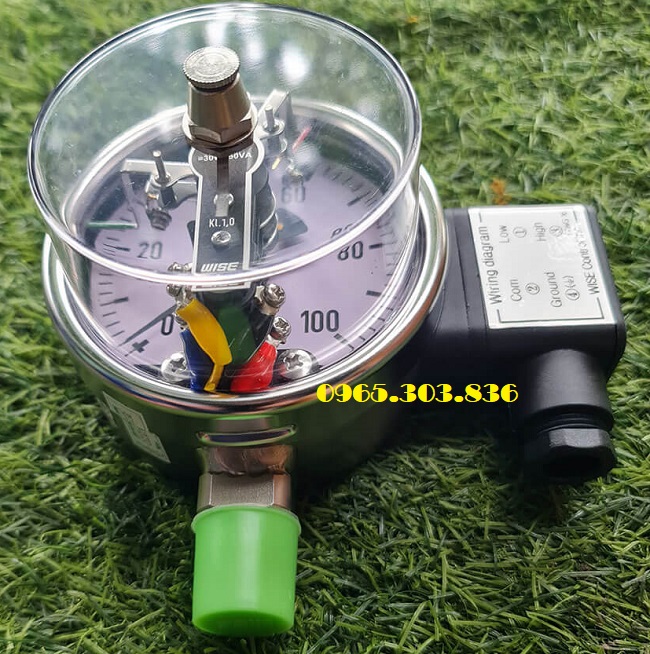 Đồng hồ đo áp suất tiếp điểm điện