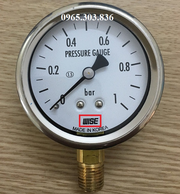 Đồng hồ đo áp suất Wise - Hàn Quốc