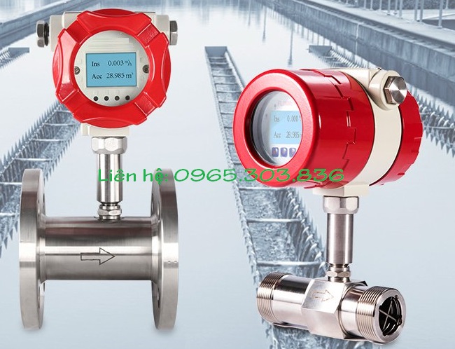 Đồng hồ đo lưu lượng nước điện tử nối ren và lắp mặt bích DN15, DN20, DN32, DN40, DN50, DN65