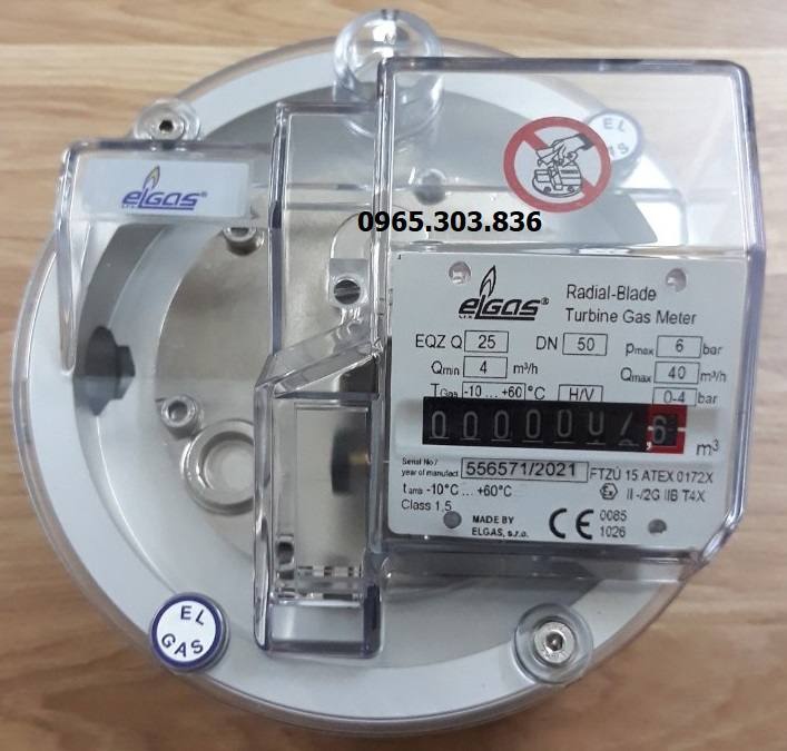 Đồng hồ đo lưu lượng gas áp cao