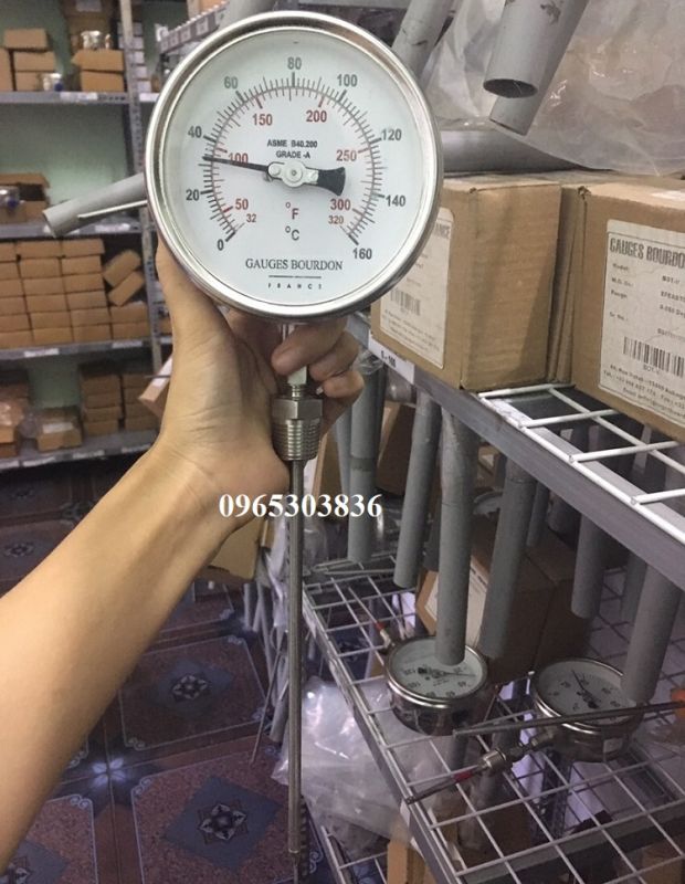 đồng hồ đo nhiệt độ chân đứng