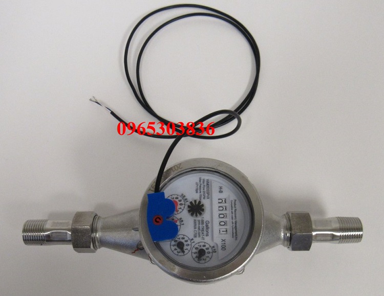 đồng hồ đo nước dây xung inox