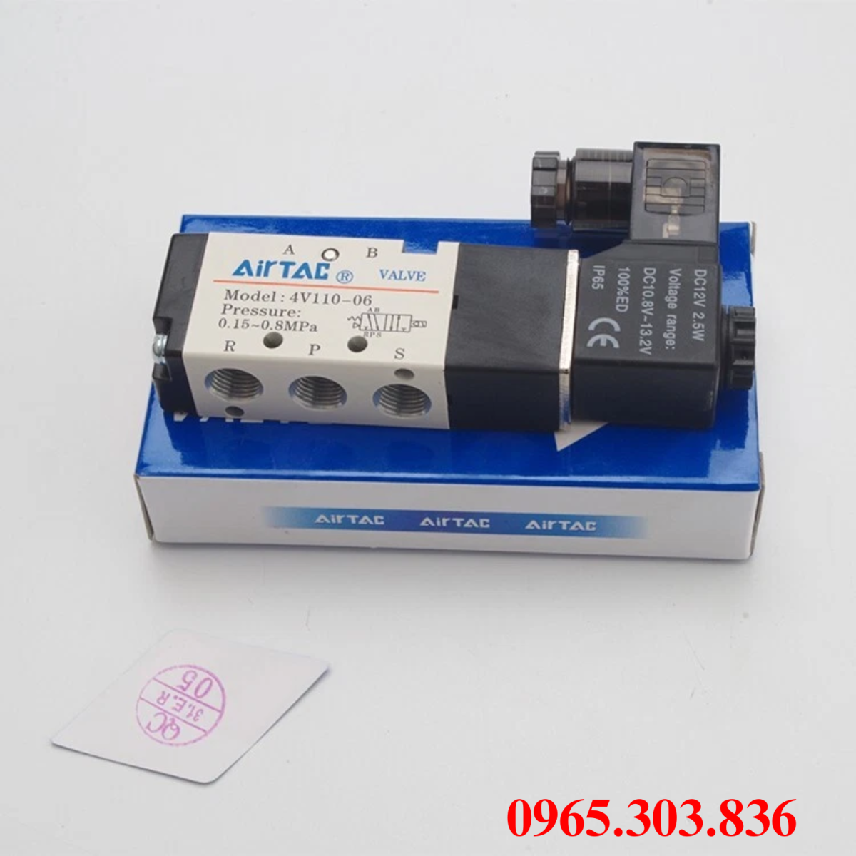 Giới thiệu chung về van điện từ Airtac 4V110 – 06