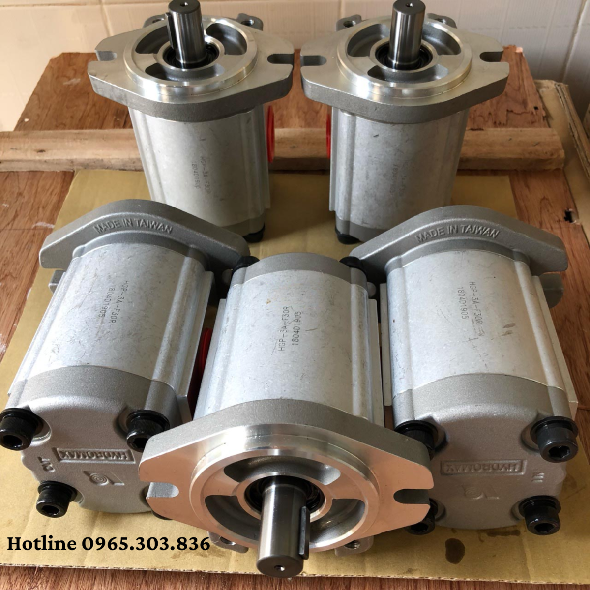 Hình ảnh thực tế bơm bánh răng HGP 1AF 2AF 10R 14R 17R 19R 21R 23R 25R 30R