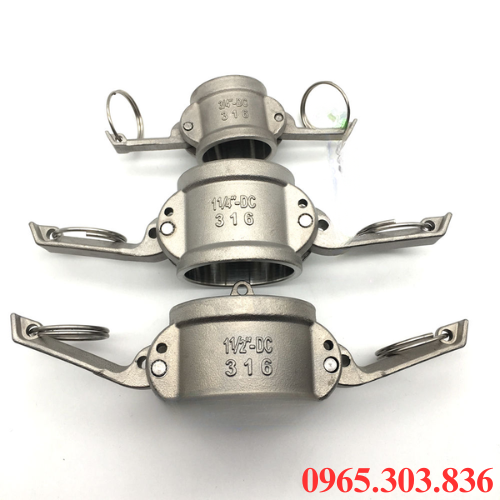 Hướng dẫn lắp đặt khớp nối nhanh inox type DC