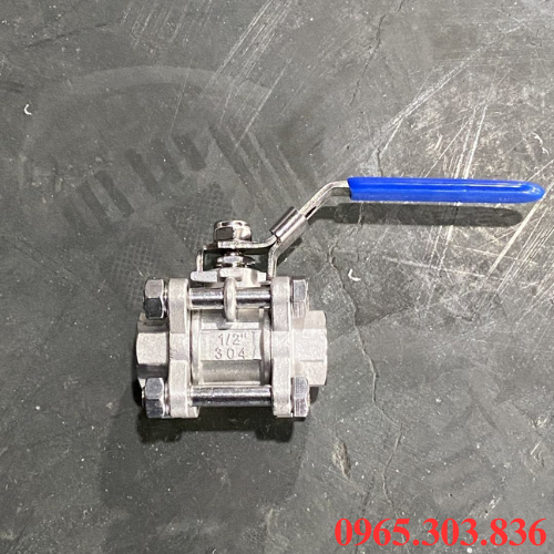 Lỗi thường gặp, cách khắc phục van bi 3PC nối ren tay gạt inox