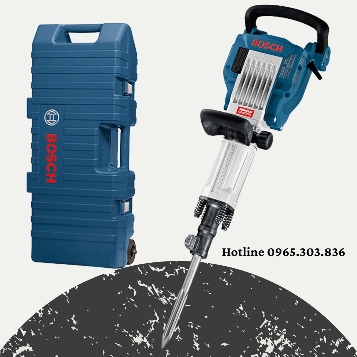 Máy đục phá bê tông – Bosch