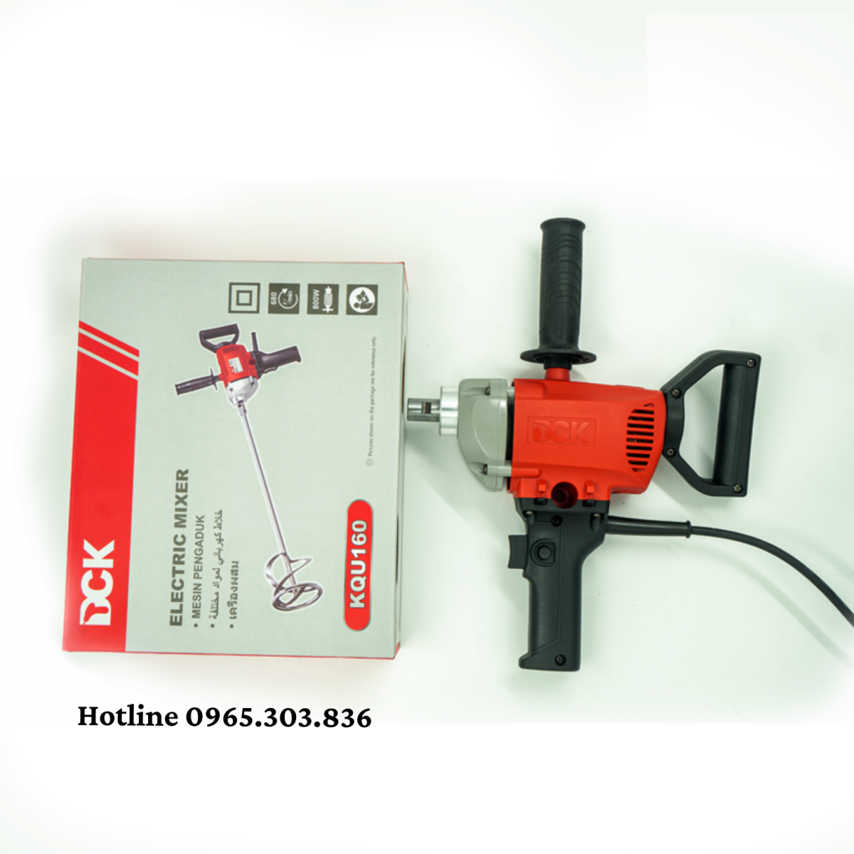 Máy khuấy trộn sơn DCK KQU160