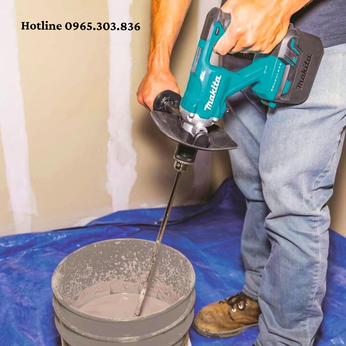 Máy trộn sơn Makita UT1305