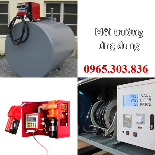 Môi trường ứng dụng của bơm dầu diesel dầu hoả.