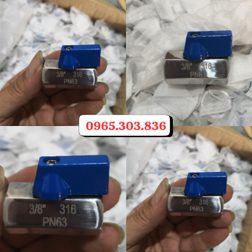 Mua van bi mini inox 304 PN63 uy tín ở đâu?