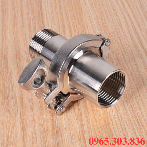 Quy trình sản xuất, gia công bộ clamp đuôi chuột inox vi sinh