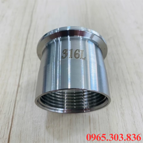 Sự cố, cách khắc phục mặt clamp ren trong inox vi sinh