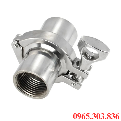 Thế nào là bộ clamp ren trong inox vi sinh?