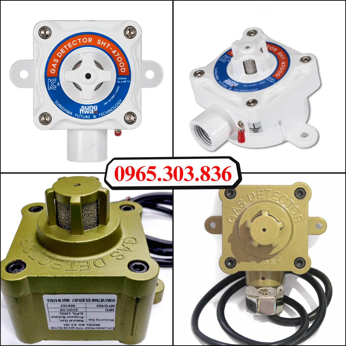 Thông số kỹ thuật, catalogue, hình ảnh thực tế đầu dò khí gas chống cháy nổ