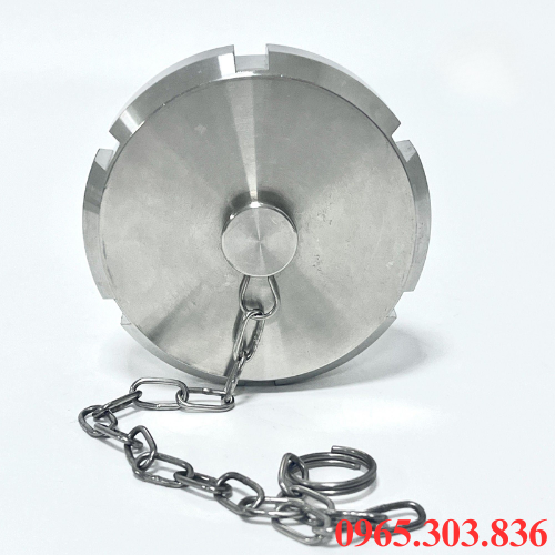 Tiêu chuẩn kết nối, chất liệu nắp bịt rắc co inxo vi sinh
