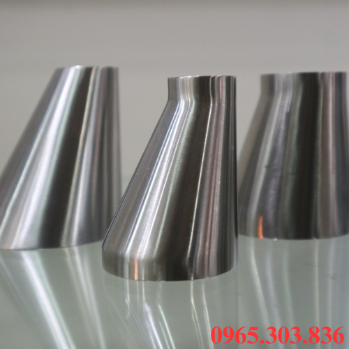 Tiêu chuẩn sản xuất và kết nối của giảm lệch tâm inox vi sinh