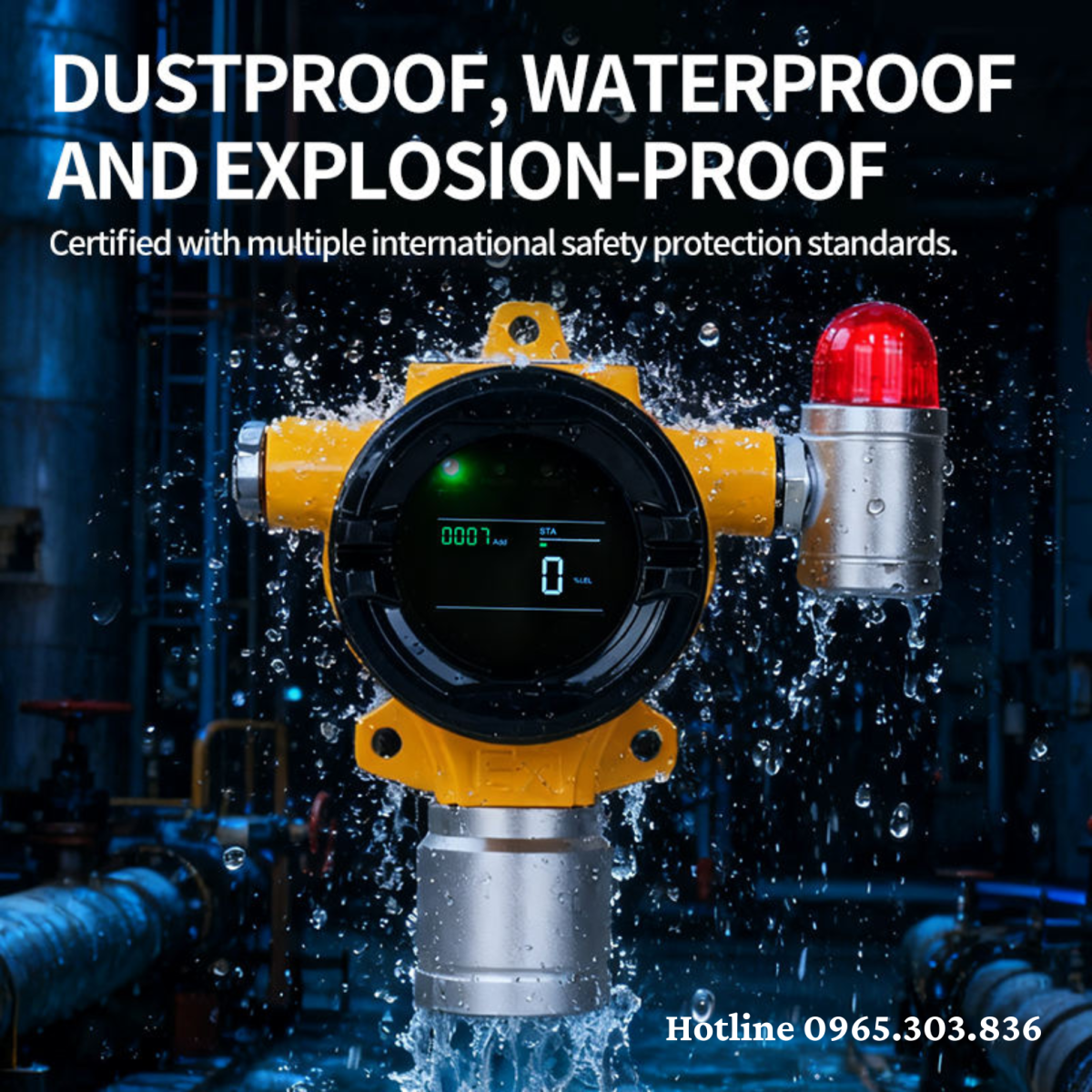 Tip lựa chọn đầu báo dò Gas tích hợp còi báo – Relay – kết nối RS485 phù hợp với nhu cầu sử dụng