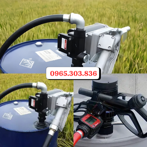 Ứng dụng bộ bơm xăng dầu cho thùng phuy trong thực tế