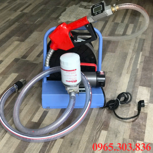 Ứng dụng bộ bơm xăng dầu định lượng 220V