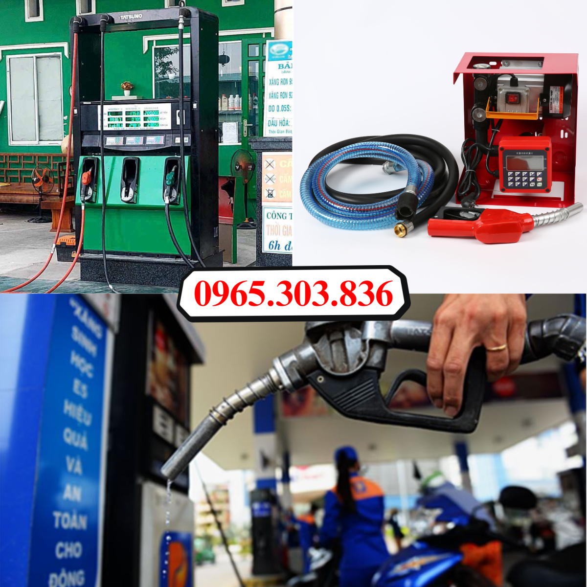 Ứng dụng cò bơm xăng dầu