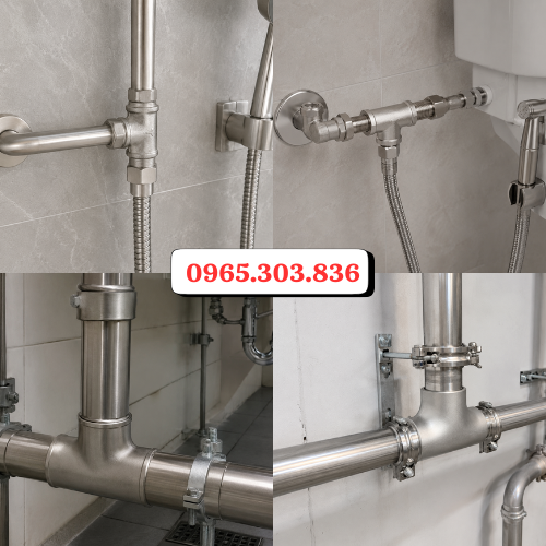 Ứng dụng của tê hàn inox