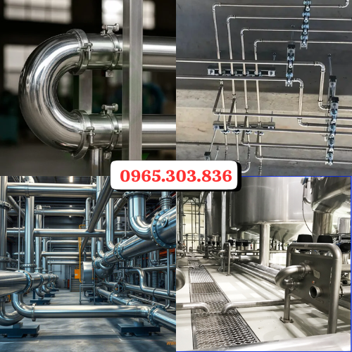 Ứng dụng cút inox công nghiệp trong thực tế