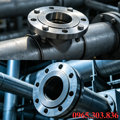 Ứng dụng mặt bích inox vi sinh inox serie A