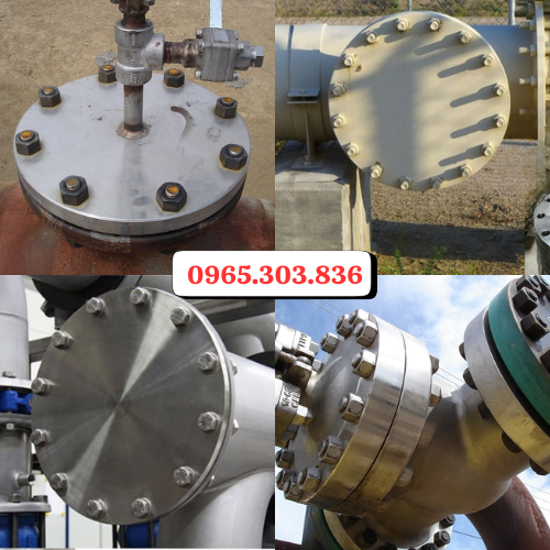 Ứng dụng mặt bích mù inox