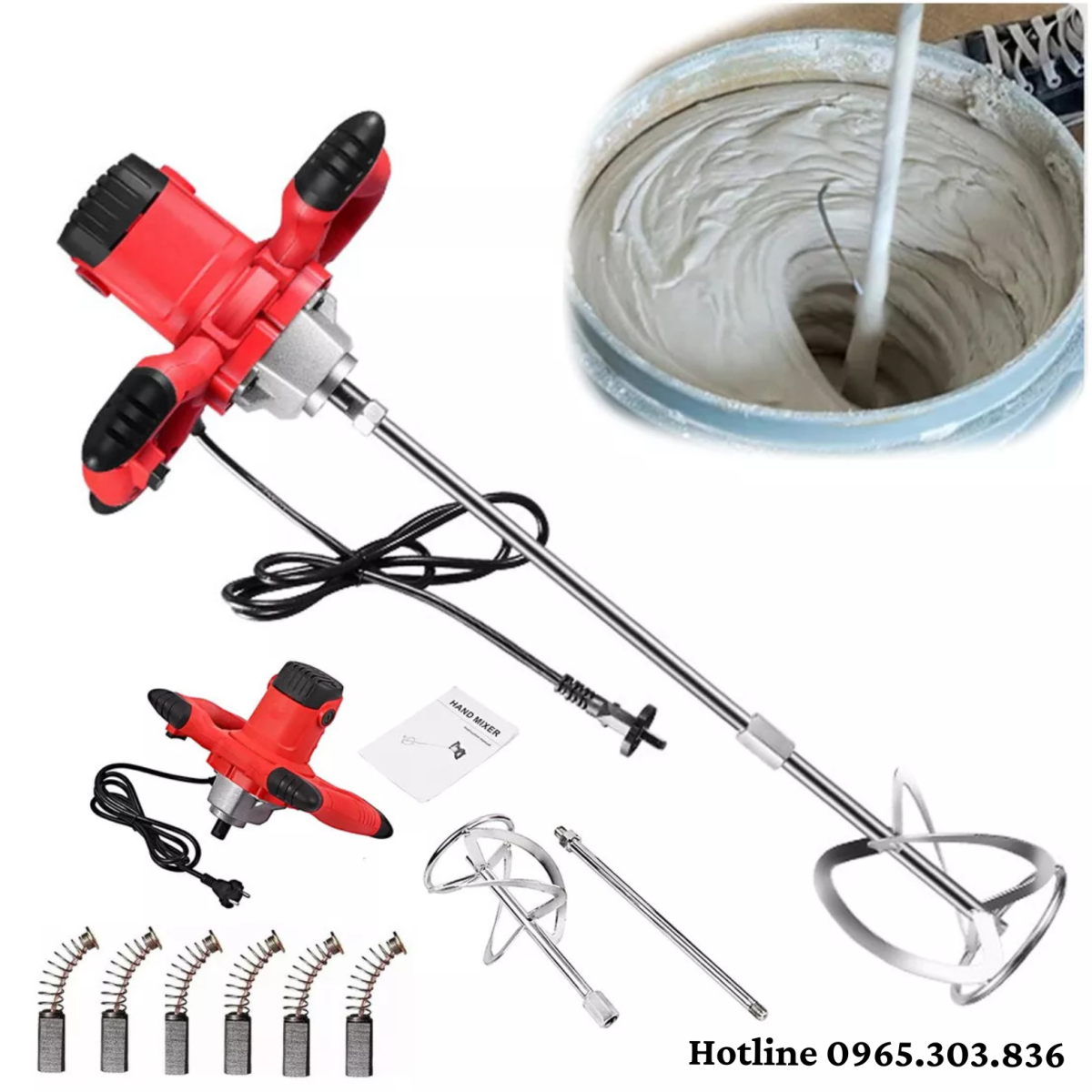 Ứng dụng máy khuấy sơn