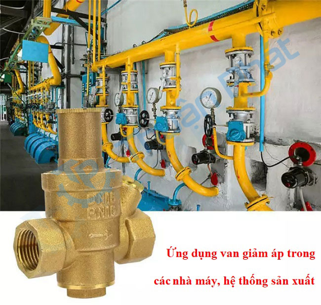 Ứng dụng  Pressure reducing valve