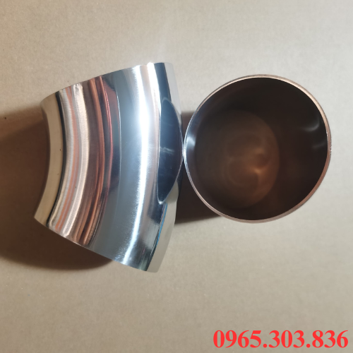 Ứng dụng thực tế của cút hàn 45 độ inox vi sinh