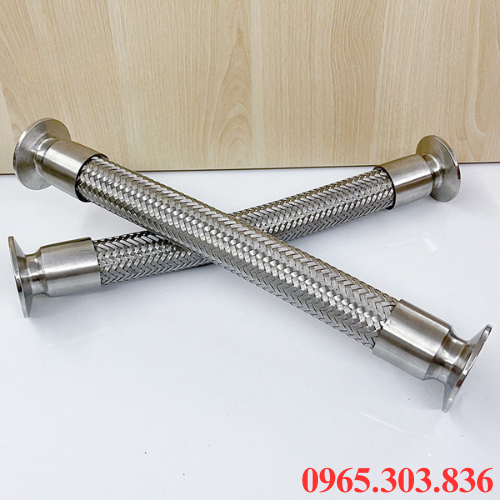 Ứng dụng thực tế khớp nối mềm inox vi sinh
