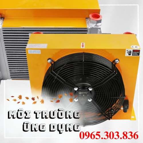 Ứng dụng thực tế quạt làm mát dầu AH2431T – CA