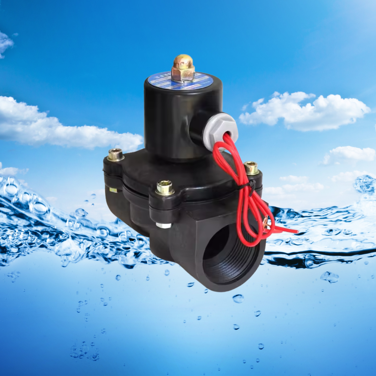 Ứng dụng thực tế van điện từ kháng nước