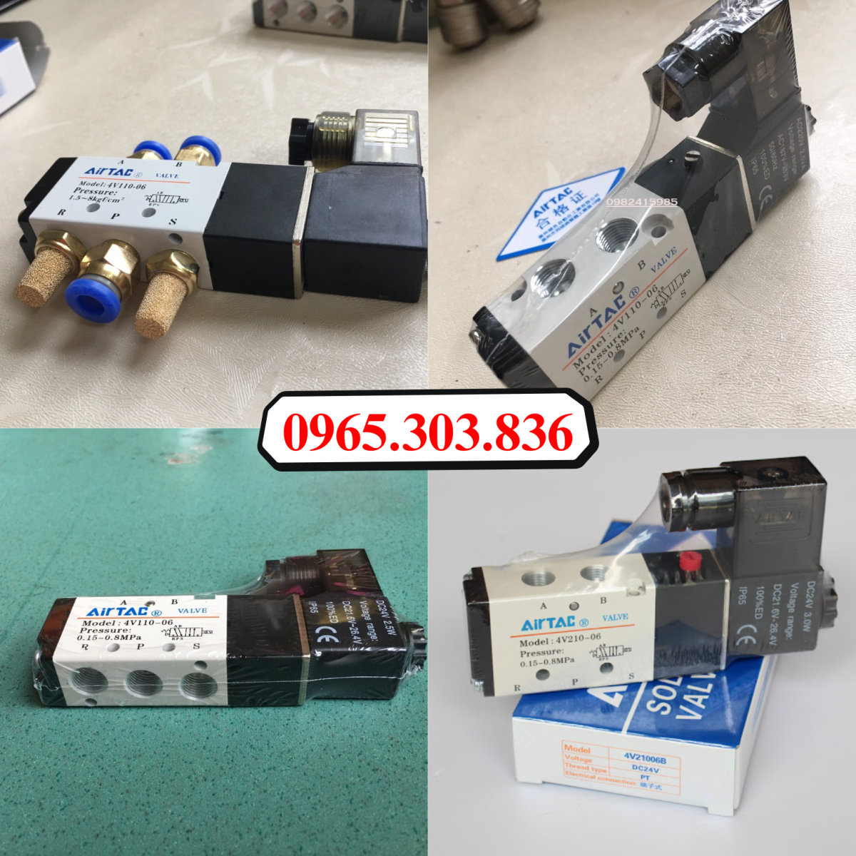 Ứng dụng thực tế van điện từ khí nén Airtac