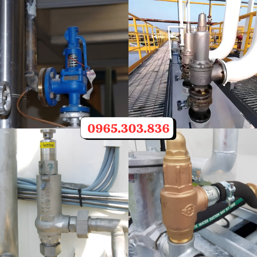 Ứng dụng van an toàn khí gas